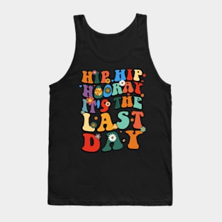 Last Day of School Hello Summer Teacher Tank Top